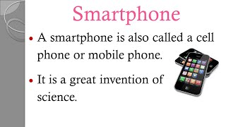 Essay on Smartphone | 10 Lines on Smartphone #essay #easytolearnandwrite #mobile #smartphone #cell