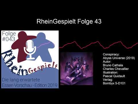 RheinGespielt Episode 43 - Der Brettspiel Podcast - Die lange erwartete Essen Vorschau Edition 2019