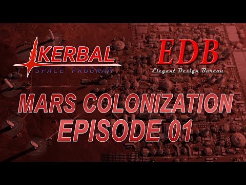 KSP 1.6.1 RO and Kerbalism - Mars Colonization 001 - Lynx