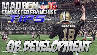 Madden NFL 16 Connected Franchise Tips: QB Development