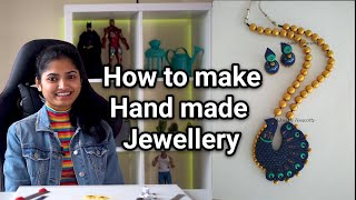 பெண்களுக்கான சிறு வணிக யோசனை | How to make Handmade jewellery at home Tamil