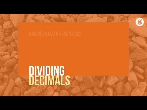 Dividing Decimals