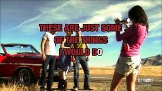 Things I Would Do : Cyndi Thomson | Karaoke with Lyrics