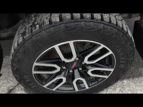 2024 GMC Sierra 1500 Crew Cab Standard Box 4-Wheel Drive AT4 in White for sale at Seaway Chevrolet Buick GMC Ltd in Cornwall, ON