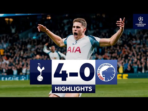 Résumé Tottenham Hotspur vs Kobenhavn Journée 4
