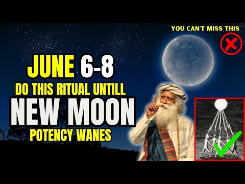 ✅New Moon June 6 2024 Manifestation Portal Is OPEN For Abundance | Cosmic Energy Reading