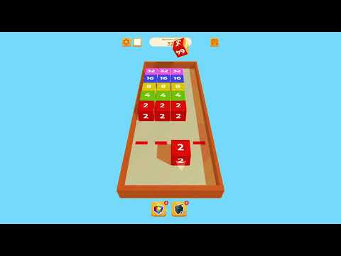 Chain Cube: 2048 3D merge game Video
