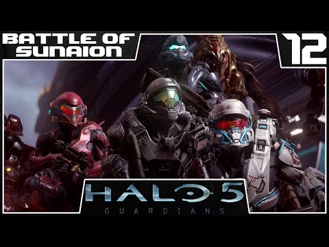Halo 5: Guardians - Mission 12: Battle of Sunaion - Gameplay Walkthrough [1080p/60fps]
