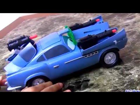 Disney Cars 2 Secret Spy Attack Finn McMissile Review