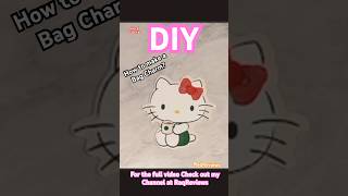 DIY | How to make a Bag Charm or Key Chain for yourself or to sell? | RaqReviews #diy