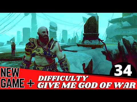 God Of War 4 - New Game+ Walkthrough Part 34 - Escape From Helheim | Give Me God of War