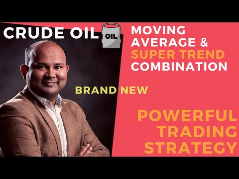 Super Trend and Moving Average (Crude Oil)