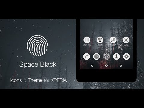 Material SpaceBlack Theme Video
