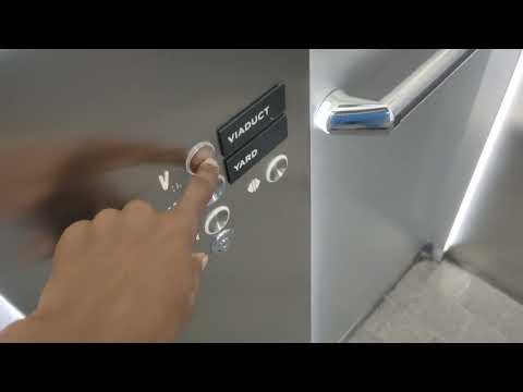 Nice but weird Otis GeN2 life lifts @ Coal drops yard | Kings cross