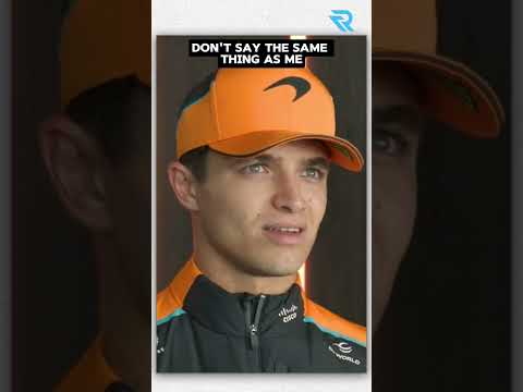 Don't say the same thing as me | Lando and Oscar #f1