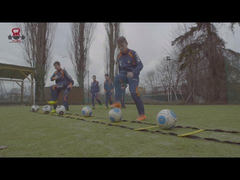 Ukázka kondičního tréninku fotbalistů ČAFC Židenice 2011 U13