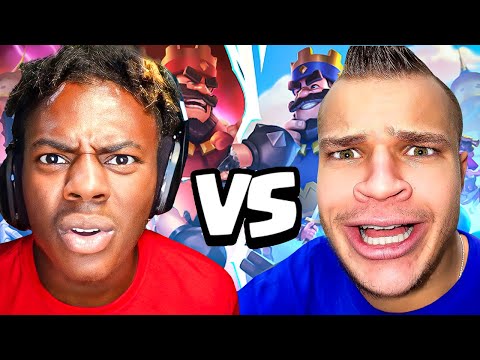 iShowSpeed vs Jynxzi Clash Royale Wager!