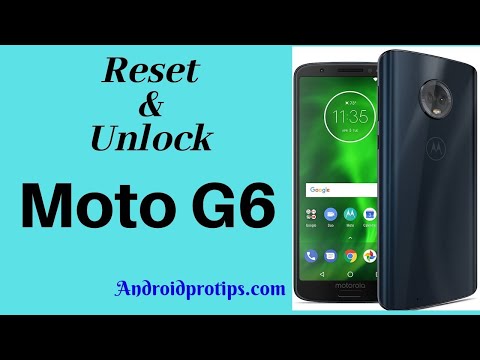 How to Reset & Unlock Moto G6