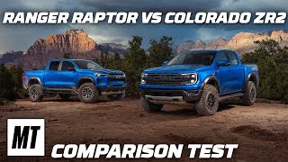 [MotorTrend] 2024 Ford Ranger Raptor vs. 2024 Chevy Colorado ZR2 Off-Road Comparison