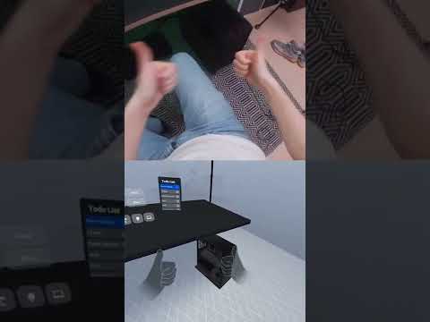 Turning on lights in VR #Shorts