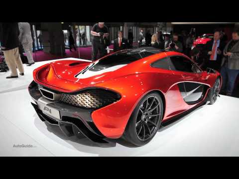 New McLaren P1 World Premiere, First Look - 2012 Paris Motor Show