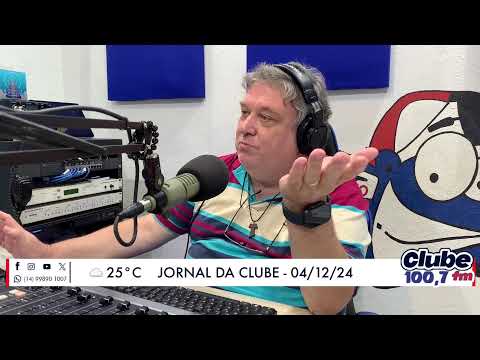 Jornal da Clube - 04/12/24 - Edição do Almoço