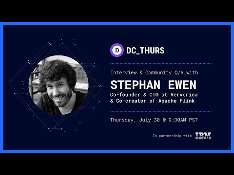 DC_THURS : Apache Flink w/ Stephan Ewen