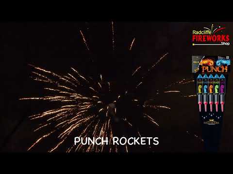 Punch Rockets by Hallmark Fireworks UK Landed Footage