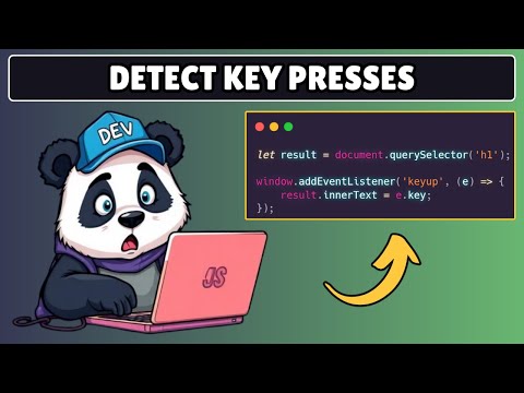 Detect Key Press Using Javascript