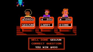 NES Game: Jeopardy! Junior Edition (1988 GameTek, Inc.)