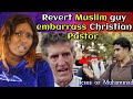 Muslim guy embarrass a Christian Pastor, Then This Happened -- Muslim vs Christian || REACTION