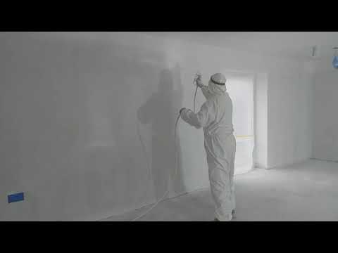 Commercial spray painting service