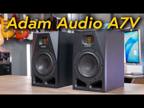 The Ultimate Studio Monitor? Adam Audio A7V Review