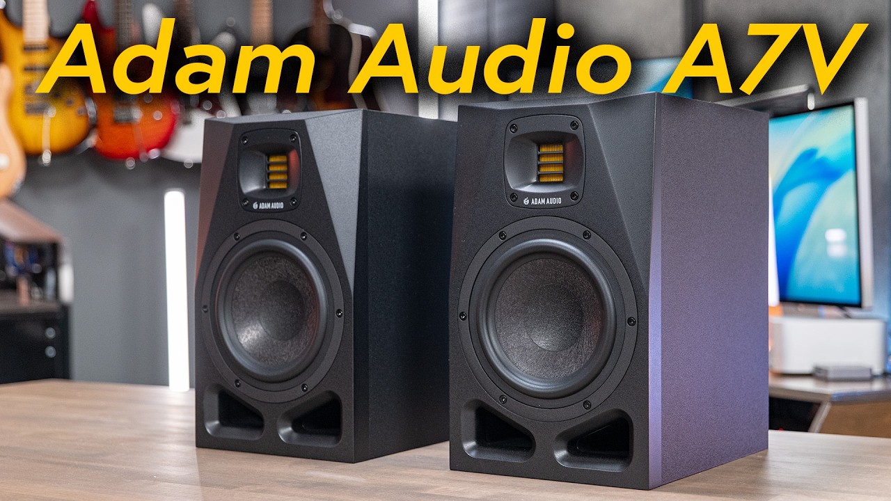 The Ultimate Studio Monitor? Adam Audio A7V Review