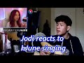 Jodi reacts to hJune singing