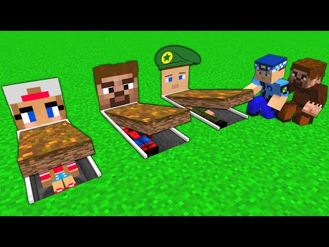 ARDA, AYÇA VE BEBEK ASKERİN MEZARINA GİRDİK! 😱 - Minecraft