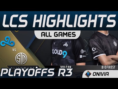 TSM vs C9 Highlights ALL GAMES Round3 LCS Summer Playoffs 2020 Team SoloMid vs Cloud9 by Onivia