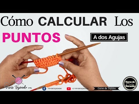 How ▷ Calculate the number of points to two needles | Basic Course with two needles