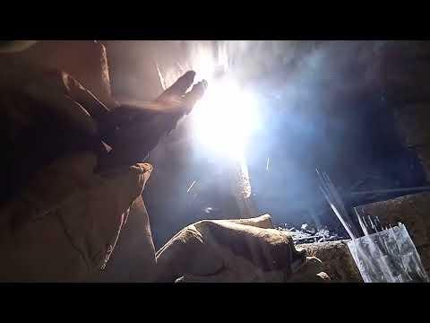 #PlantaLara 🇻🇪 Trabajos de soldadura a la fisura del casco en el horno Nro 2 para seguir avanzando.