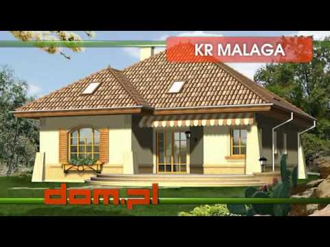 Projekty domów z poddaszem - KR Malaga