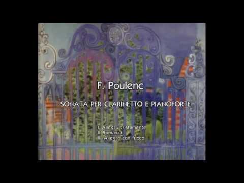 F. POULENC - SONATA, Gabriele Mirabassi cl e Silvia Cattaneo pf