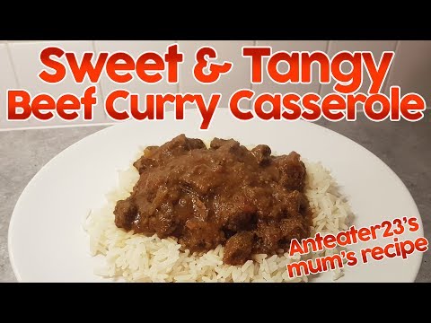 Sweet & Tangy Beef Curry Casserole Recipe