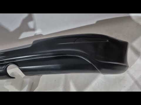 Задний диффузор DPT V-2 черный глянец для Volkswagen Golf 5 2003-2009 гг - фото 1 - id-p2449080061