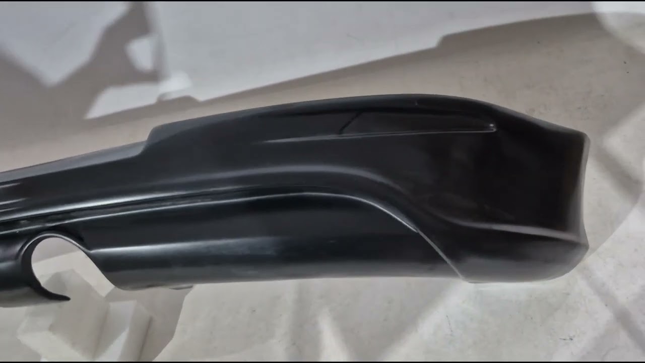 Volkswagen Golf 5 2003-2009 рр. Задній дифузор DPT V-2 (Під фарбування) Video 1