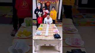 Rolling paper challenge for Spring Festival! #funny #party game