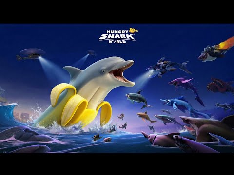 ALL 47 HUNGRY SHARK WORLD UNLOCKED - NEW SHARK COMING SOON UPDATE - HUNGRY SHARK WORLD MOD 7.4.7 APK