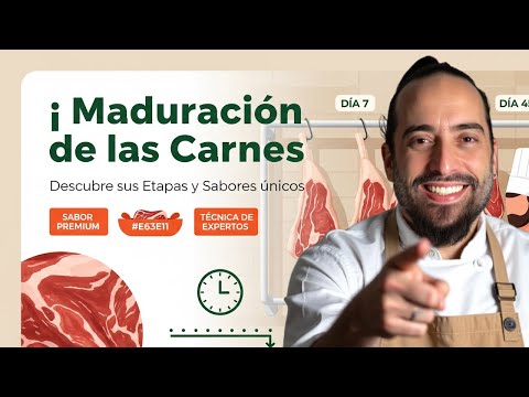 🍖  Proceso de maduración de las Carnes y sus diferentes etapas!