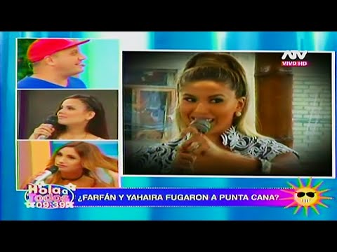 HOLA A TODOS 07/04/16 ¿JEFFERSÓN FARFÁN Y YAHAIRA FUERON A CASARSE A PUNTO CANA?