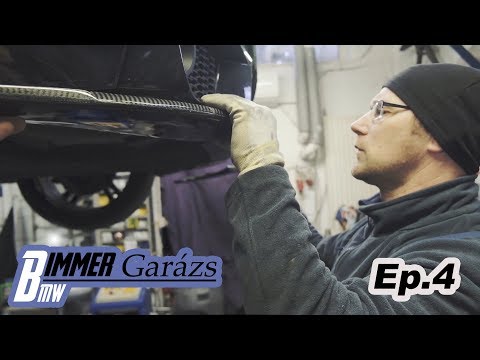 Bimmer Garázs Ep.4 -BMW F30 karbon lökhárító toldat (mellényúlás)