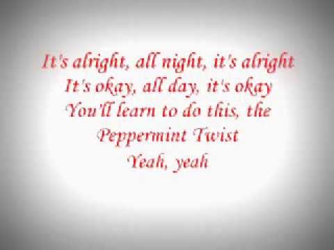 Joey Dee & The Starliters- Peppermint Twist / With Lyrics